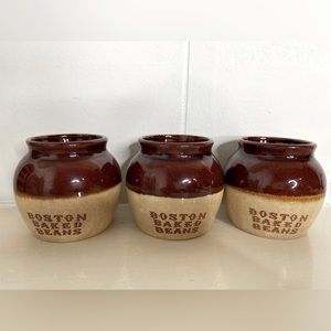 Boston Baked Beans Storie Vases.